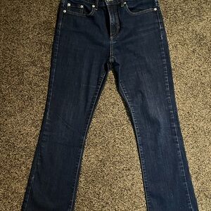 Banana Republic Dark Blue Straight Leg Jeans